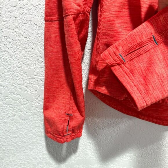 Obermeyer Girls Cora FLC Hoodie Girls Large Long Sleeve Coral Base Layer Ski - Picture 6 of 12